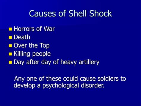 PPT - Shell Shock! PowerPoint Presentation, free download - ID:3118320