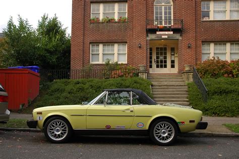 OLD PARKED CARS.: 1976 Fiat Spider, Revisited.