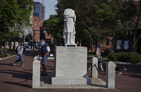 Walsh: Beheaded Columbus Statue To Be Removed, City Assessing Its 'Historic Meaning' | WBUR News