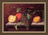 William Michael Harnett Still Life with Fruit and Vase painting anysize 50% off - Still Life ...