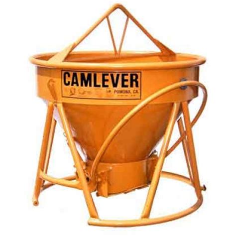 2 Yard Standard Steel Concrete Bucket by Camlever | Camlever Concrete ...