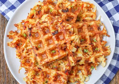 Hash Brown Waffles - Vegetable Recipes