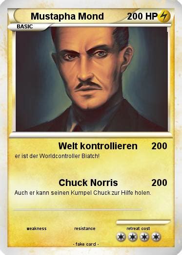 Pokémon Mustapha Mond - Welt kontrollieren - My Pokemon Card