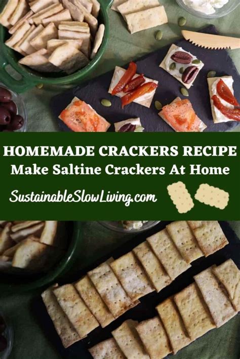 Homemade Crackers That Are Better Than Store Bought Saltines ...