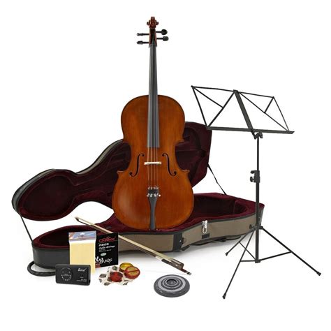 Archer 44C-600 Full Size Cello by Gear4music + Accessory Pack at Gear4music