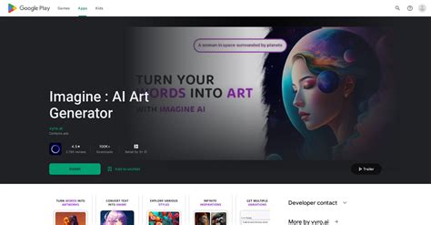 Imagine : AI Art Generator And 187 Other AI Tools For Image generation