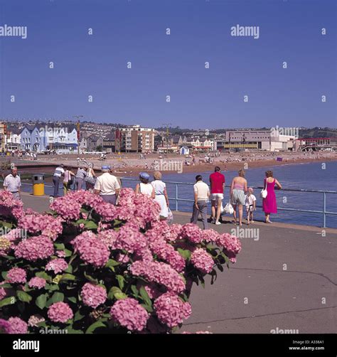 Paignton Seafront Stock Photo - Alamy