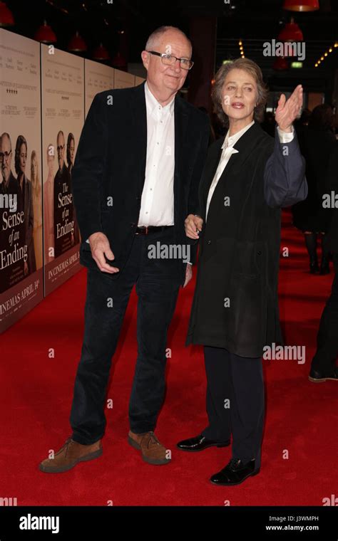 The Sense of an Ending' Gala Screening - Arrivals Featuring: Jim Broadbent, Charlotte Rampling ...