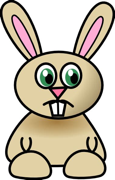 Sad Bunny Clip Art at Clker.com - vector clip art online, royalty free & public domain