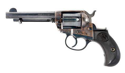 Lot Detail - (A) COLT MODEL 1877 LIGHTNING DOUBLE ACTION .38 REVOLVER.