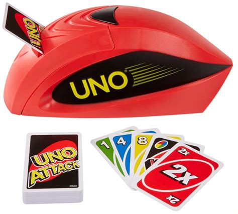 Mattel UNO ATTACK! Game Red T8219 - Best Buy