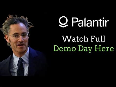 Palantir Demo and Supply Chain