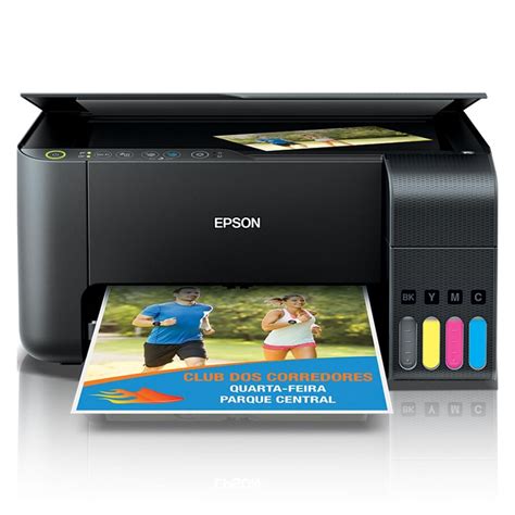 Impressora Multifuncional Jato de Tinta Epson EcoTank L3150 Wi-fi ...