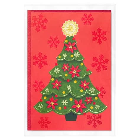 Save on Hallmark Christmas Cards Christmas Tree (6 Cards with Envelopes ...