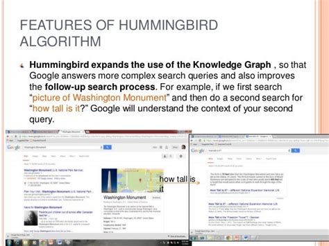 Google hummingbird algorithm ppt