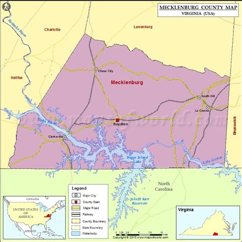 Mecklenburg County Zip Code Map - Maps For You