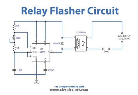 flasher unit circuit diagram - Wiring Diagram and Schematics