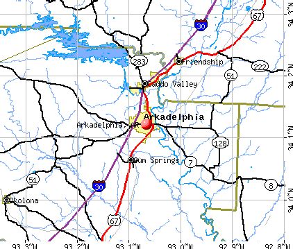 Arkadelphia, Arkansas (AR) profile: population, maps, real estate ...