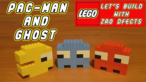 Lego Let's Build - Pac-Man And Ghost (MOC) - YouTube