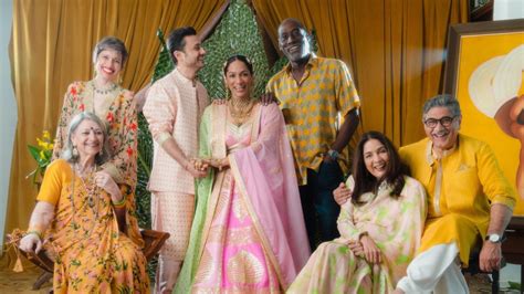 Vivian Richards, Neena Gupta and her husband attend daughter Masaba ...