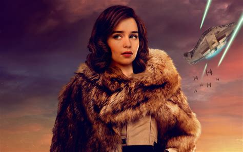 Qi'Ra Solo A Star Wars Story Emilia Clarke 4K Wallpapers | HD ...