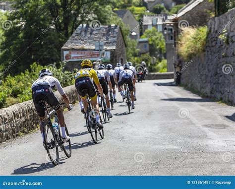 Team Sky - Tour De France 2018 Editorial Photography - Image of arley, france: 121861487