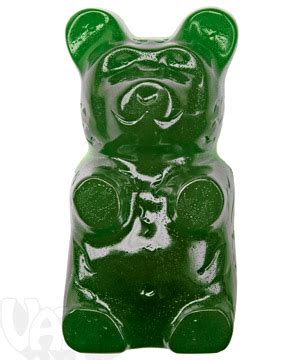 The World's Largest Gummy Bear: A 5 pound gummi bear!