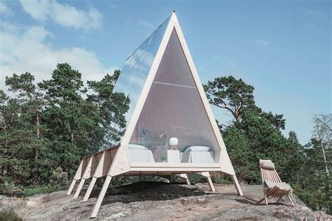 Homebery | Tiny Eco Friendly A-Frame Cabin