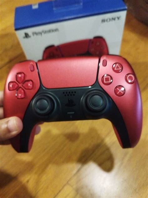 PS5 volcanic Red Controller with 12 months warranty., Video Gaming ...