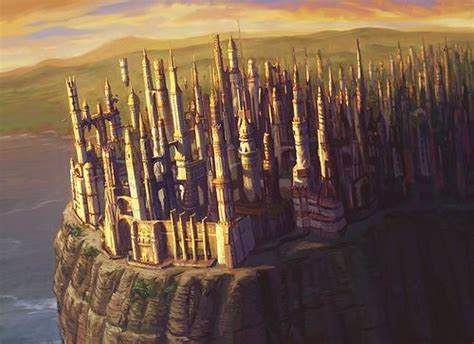 Sharn - Eberron Unlimited | Fantasy landscape, Steampunk city, Fantasy city