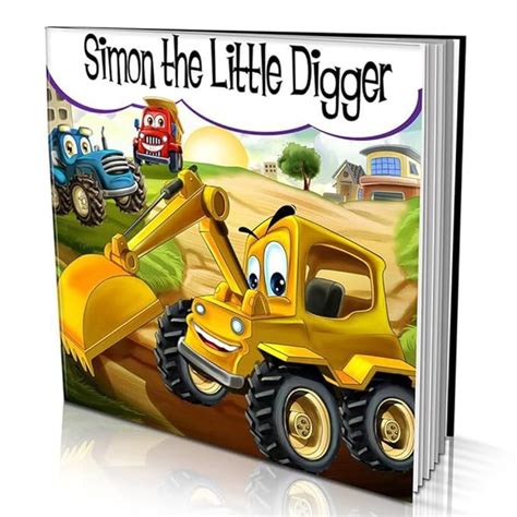 Amazon.com: Personalized Story Book by Dinkleboo - "The Little Digger Story" - Teaches Your ...