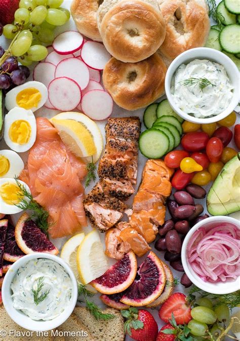 Smoked Salmon Breakfast Platter - Flavor the Moments