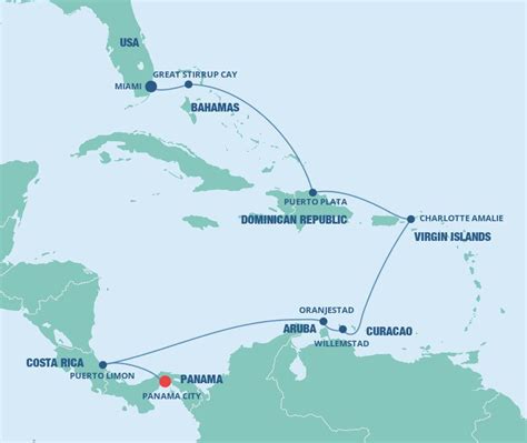 Panama Canal - Miami - Norwegian Cruise Line (11 Night Cruise from ...