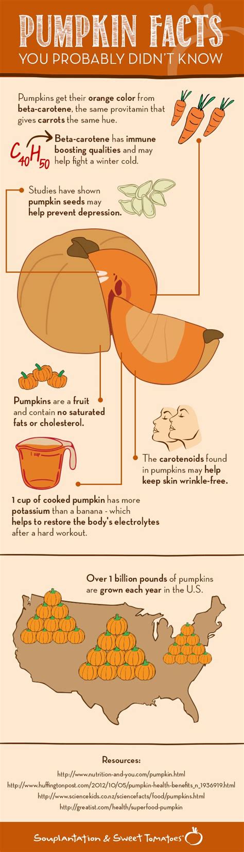 Pumpkin Facts Infograph | Baked chicken recipes healthy, Pumpkin facts, Nutrition recipes