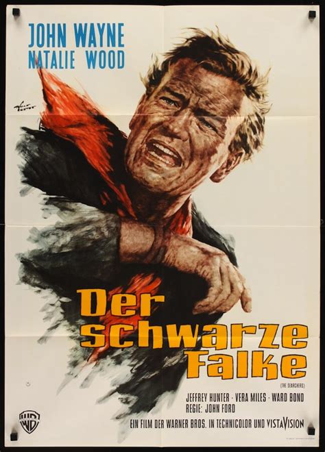 ZZZ SOLD! SEARCHERS original German movie poster JOHN WAYNE 1961 - MOVIE★INK. AMSTERDAM