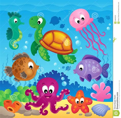 under the sea clipart - Google Search | Art drawings for kids, Cartoon sea animals, Art for kids