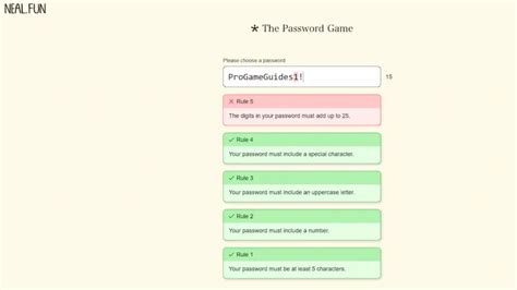 How to Play The Password Game (Neal Fun) - Pro Game Guides