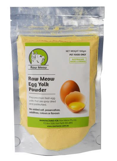 Egg Yolk Powder – Raw Meow Pty Ltd