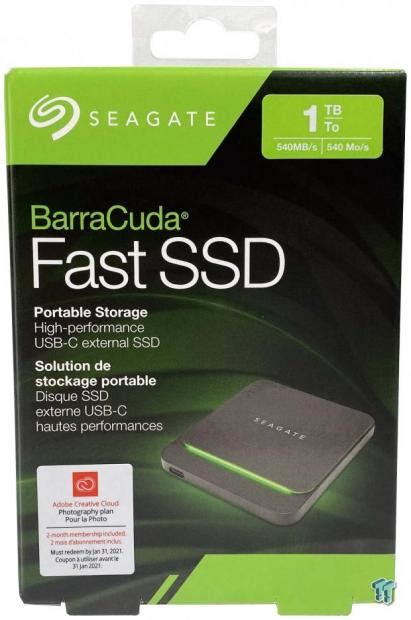 Seagate Barracuda Fast SSD 1TB USB-C Review