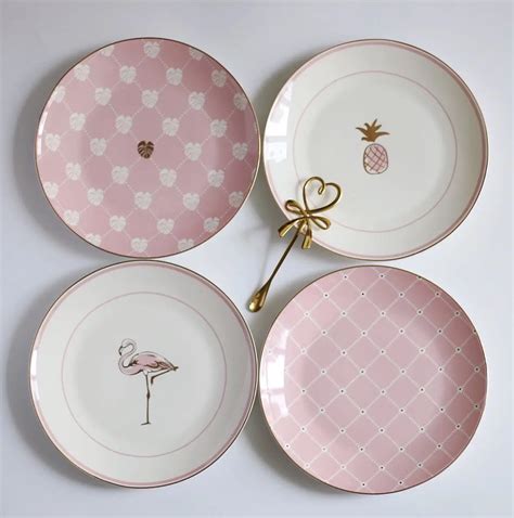 Gold Inlay Ceramic Plates Food Dishes Cookie Dessert Plate dinner plate snack tray dinnerware ...