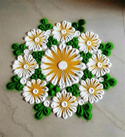 35+ Easy Simple Rangoli Designs For Beginners With Step-by-Step Guide