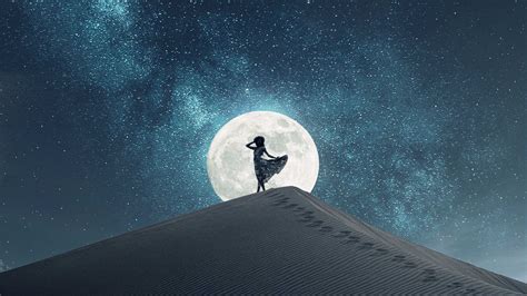 Dance In Moon Light Wallpaper,HD Artist Wallpapers,4k Wallpapers,Images ...