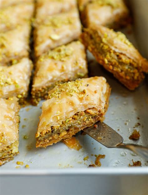 Authentic Pistachio Baklava Recipe – Cookin' with Mima