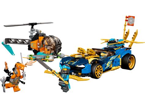 Lego Jay and Nya s Race Car EVO - Ninjago Best Price 2023