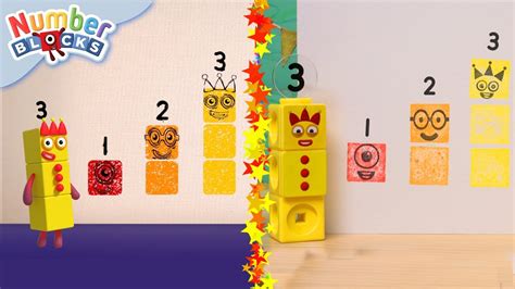 Stampolines & the Numberblocks Stampoline Park Set | Math for Kids | Learn to Count ...