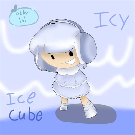 Ice cube from bfdi bfb by abbylynlol on DeviantArt