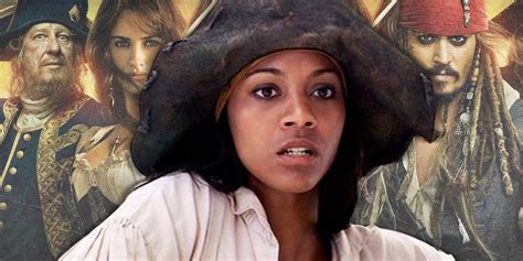 Zoe Saldaña Recalls Her ‘Disappointing’ Pirates of the Caribbean Experience