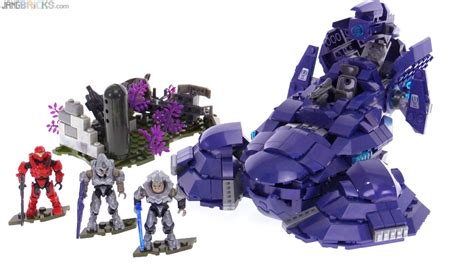 Mega Bloks Halo Covenant Wraith Ambush review!