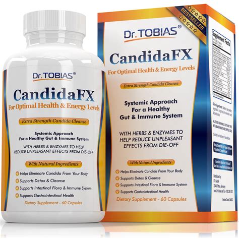 CandidaFX - Extra Strength Candida Cleanse - With Herbs & Enzymes To ...