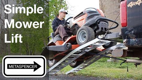 Diy Lawn Mower Lift - Garden Tractor Lift Table My Tractor Forum / To sharpen your lawn mower ...